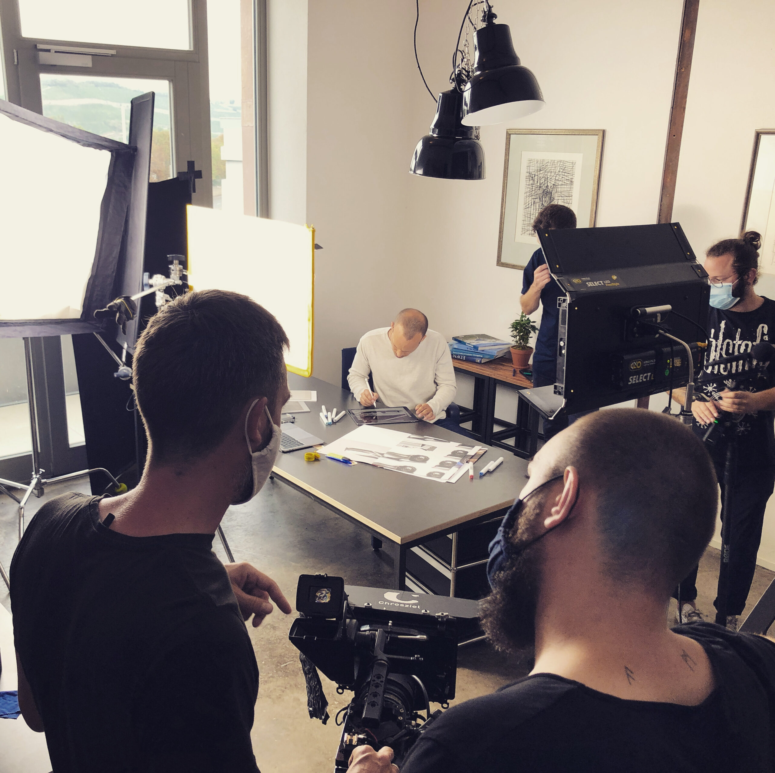 Konzeption und Drehplanung 2 in Unterfranken vierlaufende Filmproduktion