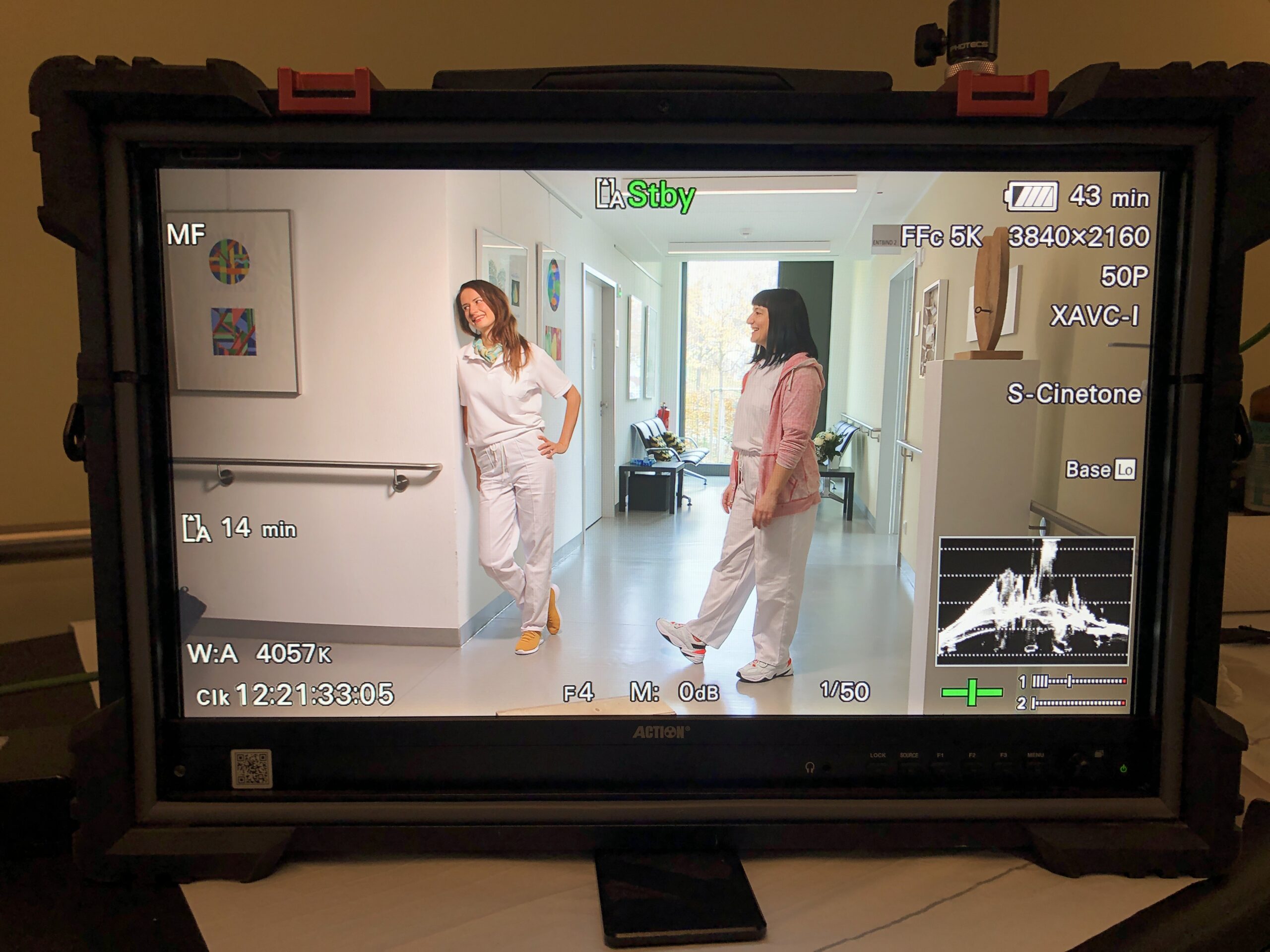 dreharbeiten im krankenhaus würzburg vierlaufende